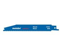 Metabo 5 lames de scies sabres, métal, pionier, 150 x 0,9 mm