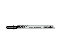 Metabo 5 lames de scies sauteuses, aluminium + métaux non ferreux, série "expert", 75/ 3,0 mm, BiM metabo Quantité:5