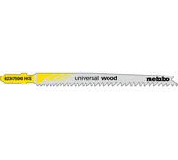 Metabo 5 lames de scies sauteuses, bois, pionier, 91 mm 623675000