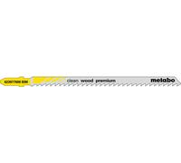 Metabo 5 lames de scies sauteuses, bois, série "professional", 105/ 3,0 mm, BiM 623977000