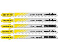 Metabo 5 lames de scies sauteuses, bois, série "professional", 74/ 2,5 mm 623634000