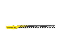 Metabo 5 lames de scies sauteuses, bois, série "professional", 74/ 4,0-5,2 mm, progressives, HCS, avec pointe de perçage metabo Quantité:5