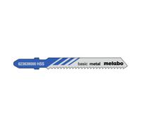 Metabo 5 lames de scies sauteuses, métal, série "classic", 51/ 2,0 mm, HSS metabo Quantité:25