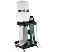 Metabo 6.01205.0004 Dispositif d'aspiration SPA 1200 | Système d'aspiration mobile, sac filtrant classe L, raccordement 100 mm, tuyau de 2,5 m et sac de collecte inclus