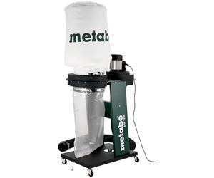 Metabo 6.01205.0004 Dispositif d'aspiration SPA 1200 | Système d'aspiration mobile, sac filtrant classe L, raccordement 100 mm, tuyau de 2,5 m et sac de collecte inclus