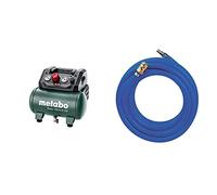 metabo 601501000 - Compresor Basic 160-6 W OF Potencia 0,9 Kw calderín 24 l Couleur & 901056056 SUPER AIR Tuyau haute pression 10 x 2,75 (Import Grande Bretagne)
