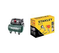 metabo 601501000 - Compresor Basic 160-6 W OF Potencia 0,9 Kw calderín 24 l Couleur & Stanley 9045717STN Accessoires pour compresseur d’air