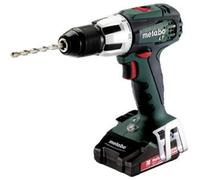 Perceuse à percussion METABO - SB 18V - LT 2 x 2,0 Ah Li-Power, ASC 55, coffret - 602103510