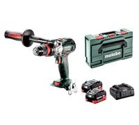 Metabo Perceuse à percussion sans fil 18 V 602361660 – 2 batteries LiHD 5,5 Ah, chargeur