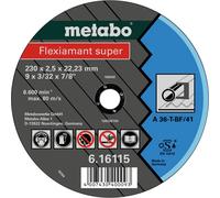 Metabo 616111000 Disque à tronçonner 180 mm 25 pc(s) métal