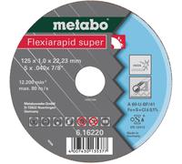 Metabo 616218000 Disque à tronçonner 115 mm 25 pc(s) acier inoxydable