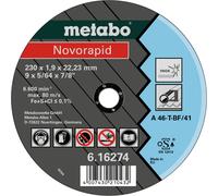 Metabo 616273000 Disque à tronçonner 180 mm 25 pc(s) Tôle, Profilés