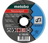 Metabo 616505000 Disque à tronçonner 115 mm 25 pc(s) Tôle, Profilés