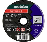 Metabo 616507000 Disque à tronçonner 150 mm 25 pc(s) Tôle, Profilés