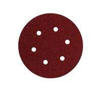 Metabo 624066000 - Lot de 25 Disques Abrasifs Auto-agrippants Ø 150 mm - Assortiment Bois et Métal Léger - Papier à Poncer Perforé pour Ponceuse Excentrique - Qualité Professionnelle