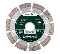 Metabo 624307000 Metabo-624307000-Disque à tronçonner diamanté-125 x 22,23 mm (Import Allemagne)