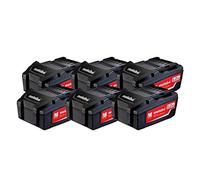 Metabo - Batterie Li-Power 18 V 5,2 Ah, 6 pièces 625152000