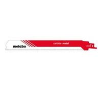 Metabo Lame de scie sabre Carbure métal 225 x 1,25 mm pour queues métalliques 626557000