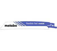 Metabo 626566000 LAME DE SCIE SABRE FLEXIBLE FAST METAL Longueur lame de scie 150 mm 5 pc(s)