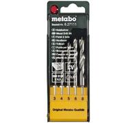 Metabo 627111000 Lot de 5 forets à bois à queue hexagonale