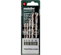 Metabo 627180000 Jeu de forets pour béton 5 pièces 4 mm, 5 mm, 6 mm, 8 mm, 10 mm tige cylindrique 5 pc(s)
