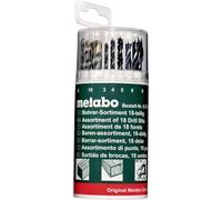 Metabo Coffret d'assortiment de forets – 18 pièces