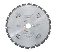 METABO 628013000 - Hoja de sierra metal duro HW/CT Power Cut 250 x 30 mm dientes 24 WZ, 3º neg.