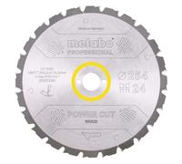 Metabo – Lame de scie circulaire à bois HW/CT 628220000, 254×30×1,8 mm, 24 dents (carbure)