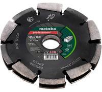 Metabo 628298000 Fraise à rainurer Carbure de tungstène Dimension produit, Ø 125 mm Diamètre de tige 22.23 mm 1 pièce
