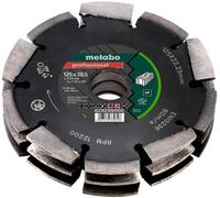 Metabo 628299000 Fraise à rainurer Carbure de tungstène Longueur 175 mm Dimension produit, Ø 125 mm 1 pièce