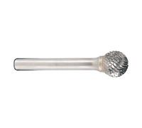 METABO 628351000 - Fresa esférica dentado en cruz 9,6 x 54 mm longitud trabajo 8 mm vástago de 6 mm