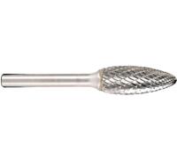 Metabo 628361000 Fraise sur tige Carbure de tungstène flamme Diamètre de tige 6 mm 1 pièce