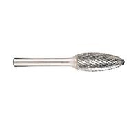 METABO 628364000 - Fresa en forma de llama dentado en cruz 12,7 x 77 mm longitud trabajo 32 mm vástago de 6 mm