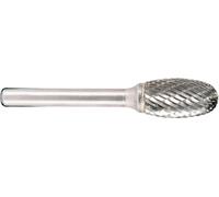 Metabo 628372000 Fraise sur tige Carbure de tungstène ellipse Diamètre de tige 6 mm 1 pièce