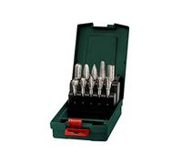 METABO 628404000 - Juego de 10 fresas dentado en cruz vástago de 6 mm
