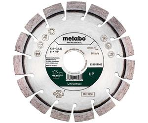 METABO 628559000 - Disco de diamante Universal Professional UP segmentado 125x22,23x9 mm