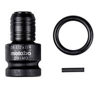Adaptateur 1/2" à 1/4" METABO 628837000 - Pour visseuse à choc E6,3 - 3 pièces