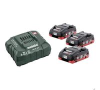 Pack énergie 18V LIHD (3x4,0 AH) avec chargeur ASC 55 - METABO 685132000