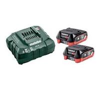 Metabo Pack Énergie 12V 2x4,Ah LiHD + chargeur ASC 55 685301000