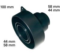 Metabo Adaptateur d'aspiration Multi – Raccords 100/58/44 mm – 1 pièce