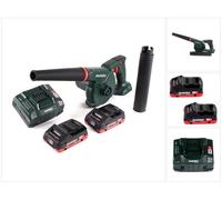 Metabo AG 18 Souffleur sans fil 18 V + 2x Batteries LiHD 4,0 Ah + Chargeur