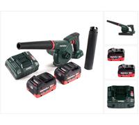 Metabo AG 18 Souffleur sans fil 18 V + 2x Batteries LiHD 8,0 Ah + Chargeur