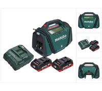 Metabo AK 18 Multi compresseur sans fil 18 V 11 bar + 2x batterie 4,0 Ah + chargeur