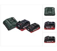 Metabo Akku Basis-Set 18 V LiHD 1 x 4.0 Ah + 1 x 5.5 Ah mit Akku Ladegerät