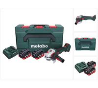 Metabo Akku-Winkelschleifer WVB 18 LTX BL 15-125 (inkl. 2x Akku 5,5 Ah, 18 V)