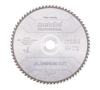 Metabo AluminiumCutProf 254x30 72FZ/TZ 5°neg Quantité:1
