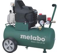 Metabo BASIC 250-24 W - Compresseur d'air - 1500 W - lubrifié à l'huile - 200 l/min - 24 litres