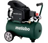 Metabo Basic 250-24 W Kompressor (mit Universal-Schnellkupplung) 601523000