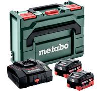 Metabo Basic Set 2 x LiHD 8.0Ah ASC 290 + metaBOX 145