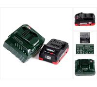 Metabo Basis Set 18V - 1x Batterie LiHD 4,0Ah ( 625367000 ) + Chargeur ASC 55 ( 627044000 )